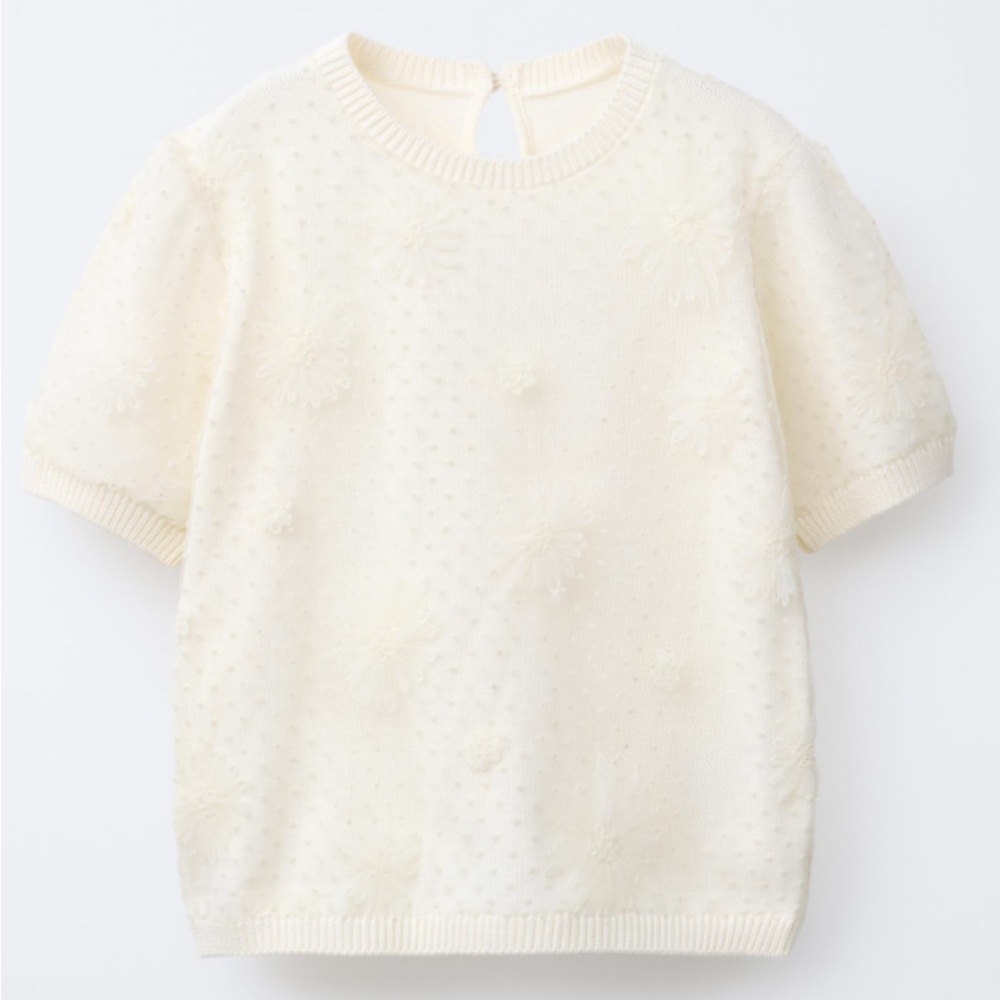 NWT Zara Knit T-Shirt Girls 12